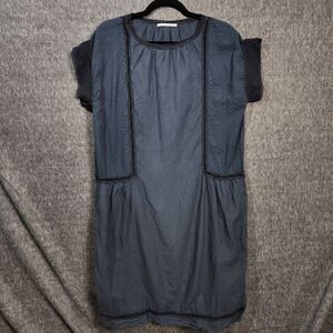 Pomandere Women's Size 44 (Large) Linen Blend Dress Made in Italy